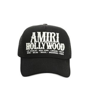 Amiri Black Hats Men